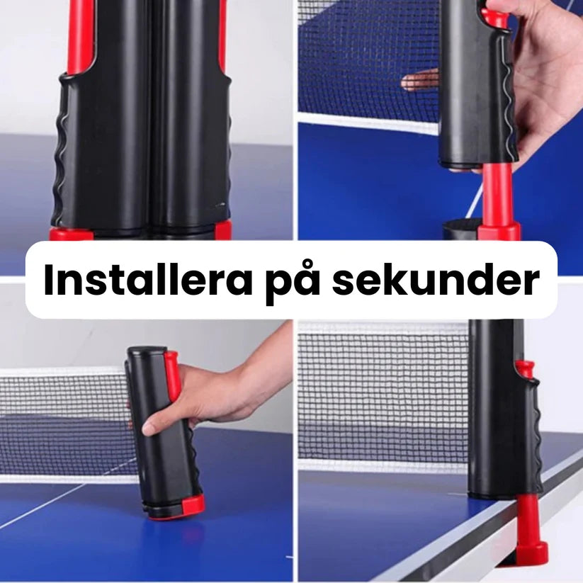 Portabelt Ping Pong Set