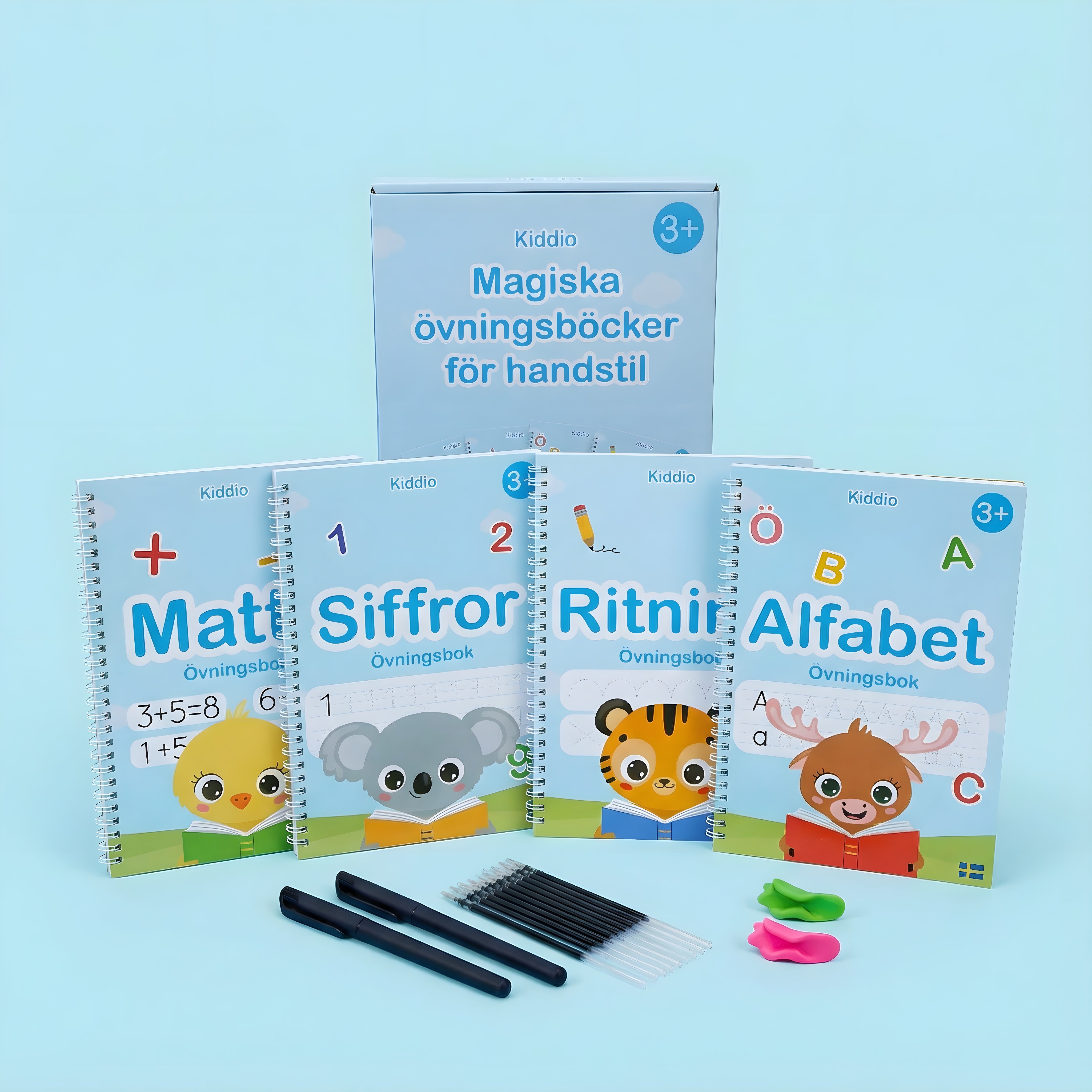 Kiddio™️ Magiska handstilsböcker