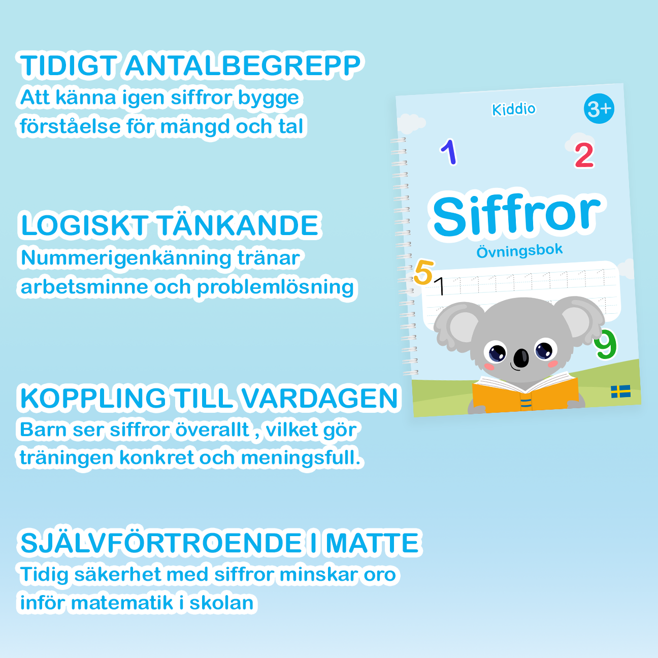 Kiddio™️ Magiska handstilsböcker