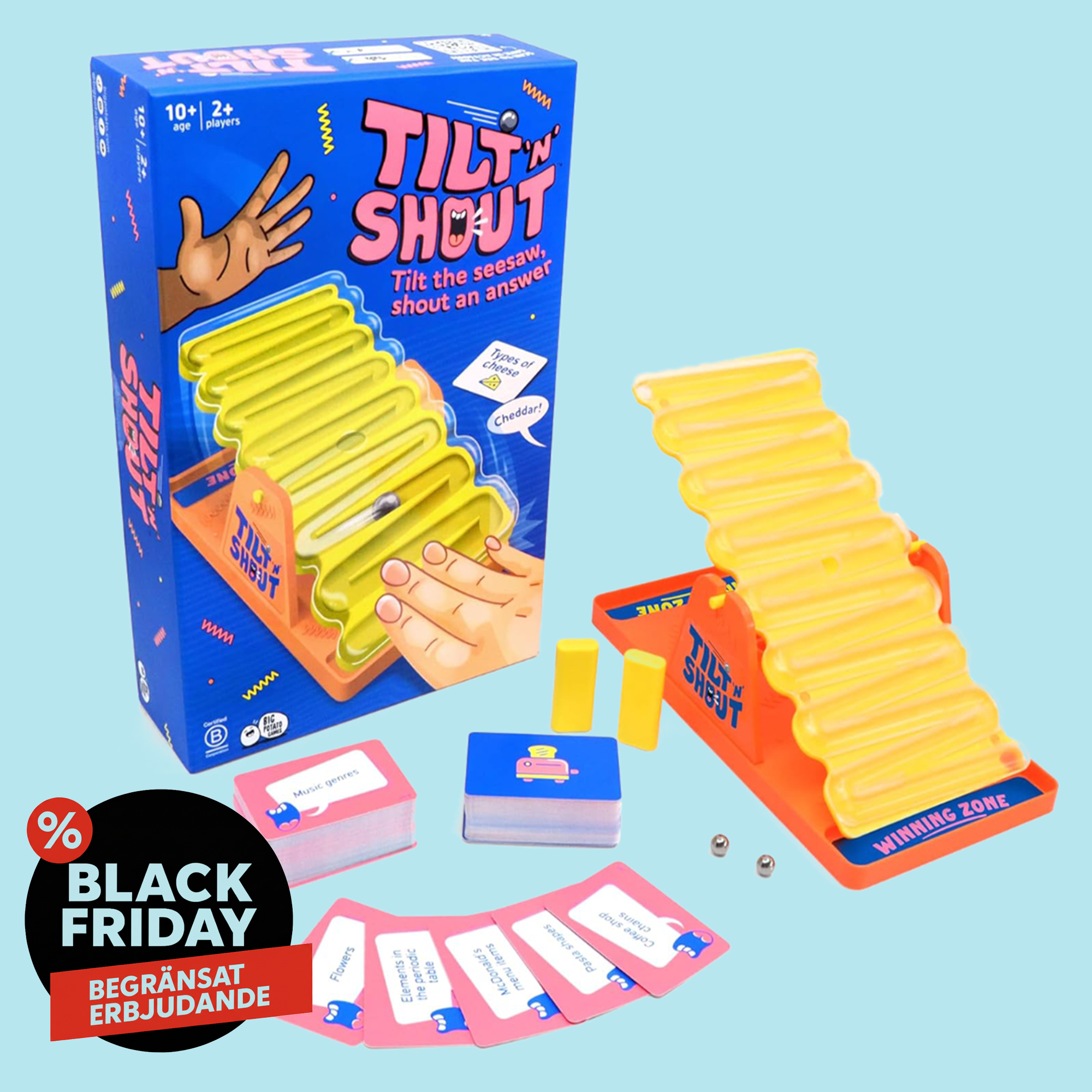 Kiddio™️ Tilt n shout