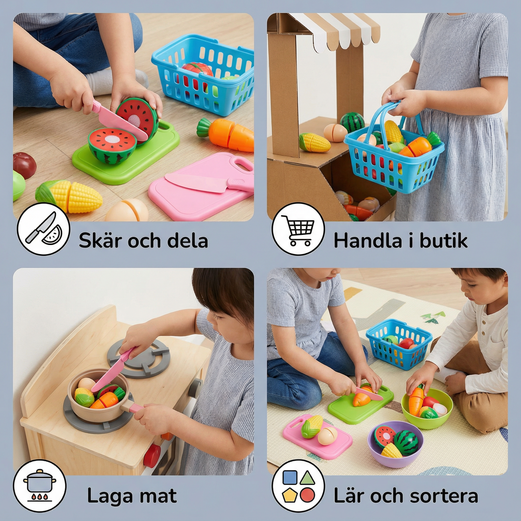 Pedagogsiskt köksset för barn